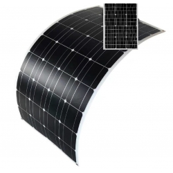 PANEL ELASTYCZNY MONO 200W ETFE + regulator 20A kable